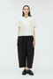 pleats collar shirt シャツ ミズイロインド/mizuiro ind
