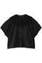 pleats collar shirt シャツ ミズイロインド/mizuiro ind black