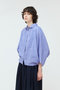 gathered dolman shirt シャツ ミズイロインド/mizuiro ind