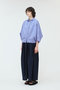 gathered dolman shirt シャツ ミズイロインド/mizuiro ind