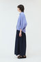 gathered dolman shirt シャツ ミズイロインド/mizuiro ind
