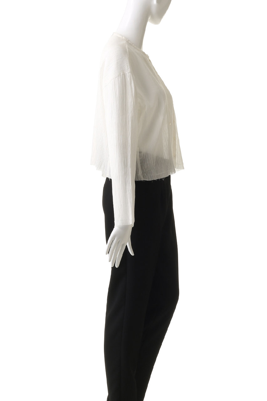 mizuiro ind(ミズイロインド)｜cotton crape short shirt シャツ