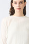 cotton crape tunic P/O プルオーバー ミズイロインド/mizuiro ind