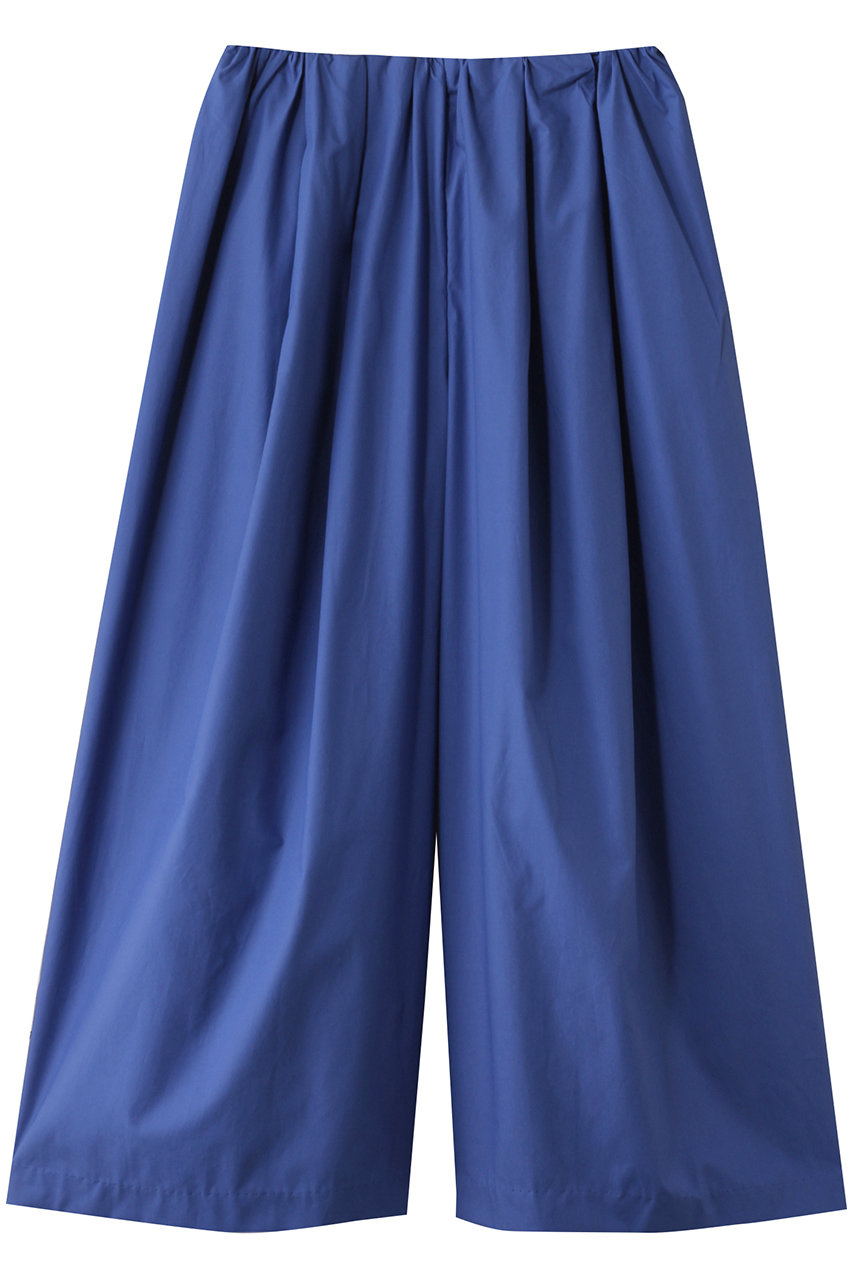 mizuiro ind wide gather tucked PT パンツ (blue, F) ミズイロインド ELLE SHOP mizuiro ind wide gather tucked PT パンツ (blue, F) ミズイロインド ELLE SHOP