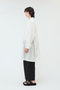 sheer soutien collar long shirt シャツ ミズイロインド/mizuiro ind