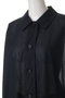 sheer soutien collar long shirt シャツ ミズイロインド/mizuiro ind