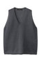wide V neck vest ベスト ミズイロインド/mizuiro ind c.gray
