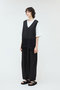 wide V neck vest ベスト ミズイロインド/mizuiro ind