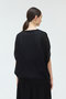 wide cocoon sheer vest ベスト ミズイロインド/mizuiro ind