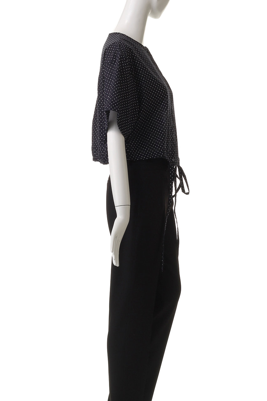 【美品】ミズイロインド dots drawstring shirt 楽天市場】【mizuiro ind】ミズイロインド DOTS DRAWSTRING