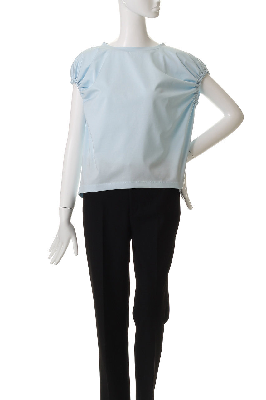 【SALE】mizuiro ind(ミズイロインド) gathered puff slv po ギャザーパフスリーブプルオーバー(2-210108)※セール商品の為、送料無料サービス対象外 SALE】mizuiro ind(ミズイロインド) gathered puff slv po