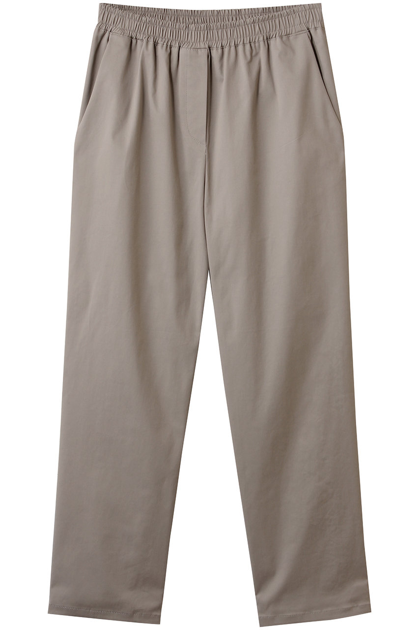 mizuiro ind easy slim PT パンツ (beige, 2) ミズイロインド ELLE SHOP