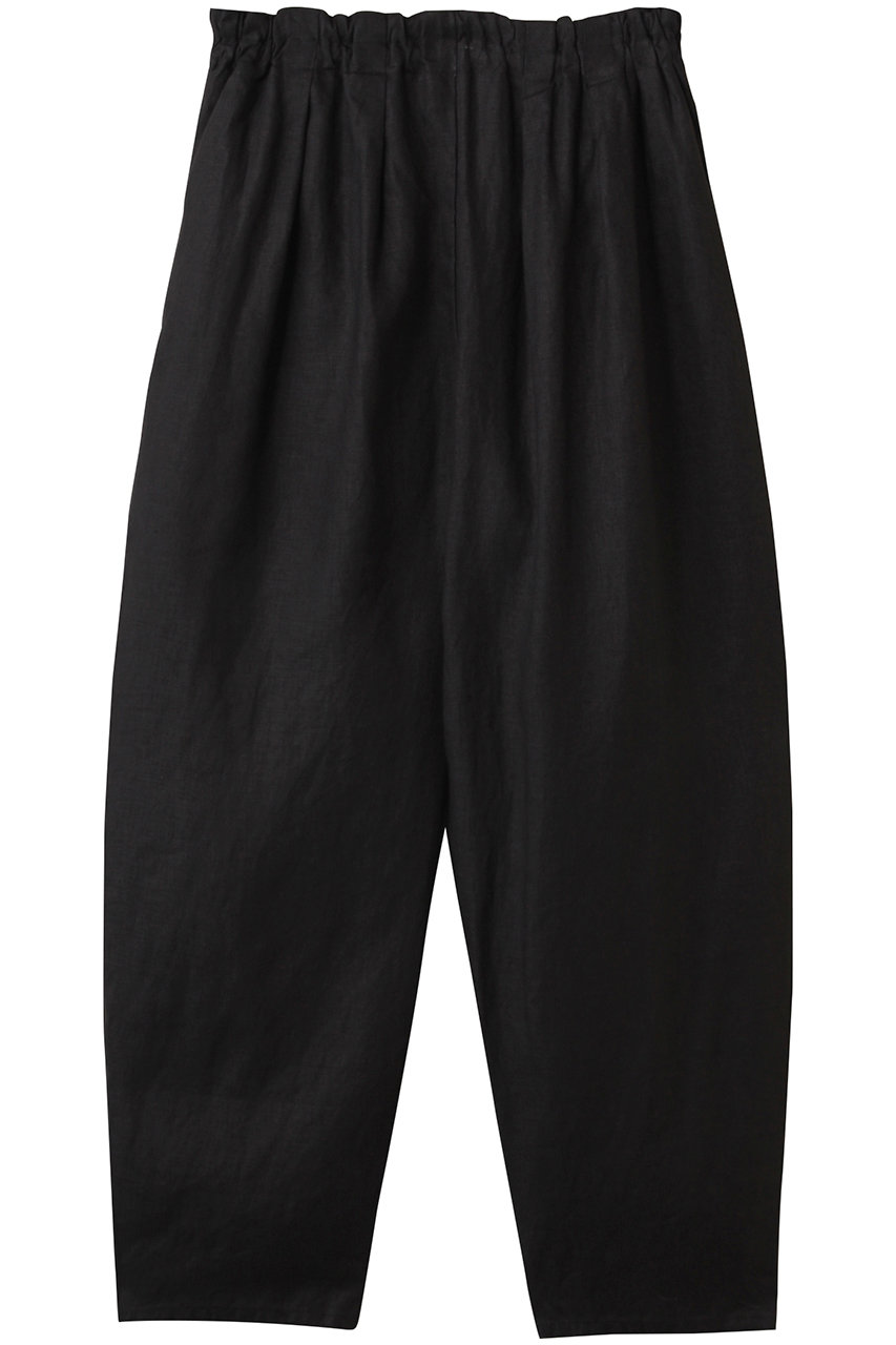 mizuiro ind linen easy PT パンツ (black, F) ミズイロインド ELLE SHOP mizuiro ind linen easy PT パンツ (black, F) ミズイロインド ELLE SHOP