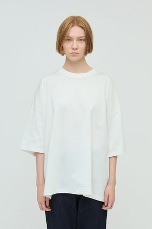ミズイロインド/mizuiro indのcrew neck wide tunic チュニック(110500/110505)