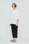 crew neck wide tunic チュニック ミズイロインド/mizuiro ind