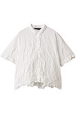 washer pleats flare check shirt シャツ