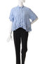 washer pleats flare check shirt シャツ ミズイロインド/mizuiro ind