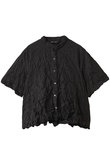 washer pleats flare check shirt シャツ