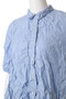 washer pleats flare check shirt シャツ ミズイロインド/mizuiro ind