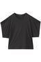 border drape slv Tshirt Tシャツ ミズイロインド/mizuiro ind gray