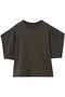 border drape slv Tshirt Tシャツ ミズイロインド/mizuiro ind khaki