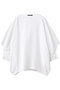boat neck dolman P/O プルオーバー ミズイロインド/mizuiro ind off white