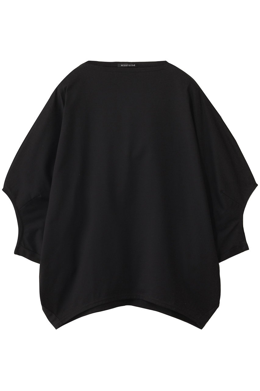 mizuiro ind boat neck dolman P/O プルオーバー (black, F) ミズイロインド ELLE SHOP mizuiro ind boat neck dolman P/O プルオーバー (black, F) ミズイロインド ELLE SHOP
