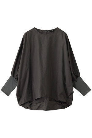 ミズイロインド/mizuiro indのクルーネックコクーンプルオーバー(110100/110103)