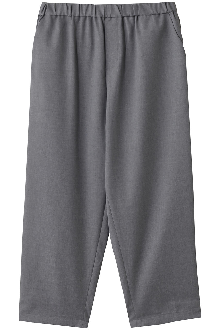 ミズイロインド/mizuiro indのT/Wタックイージーパンツ(grayA/3-260074)