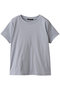 コンパクトベーシックT ミズイロインド/mizuiro ind l.gray