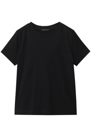 ひらひらさま専用 ミズイロインド mizuiro ind 黒 半袖Tシャツ ミズイロインド mizuiro-ind *コットンレース×ピンタック半袖