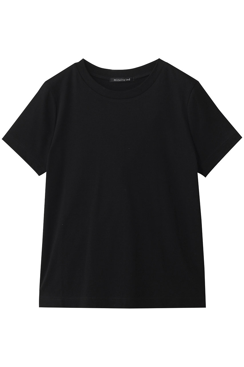 mizuiro ind compact basic T Tシャツ (black, F) ミズイロインド ELLE SHOP mizuiro ind compact basic T Tシャツ (black, F) ミズイロインド ELLE SHOP