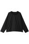 フリルカラープルオーバーシャツ ミズイロインド/mizuiro ind black