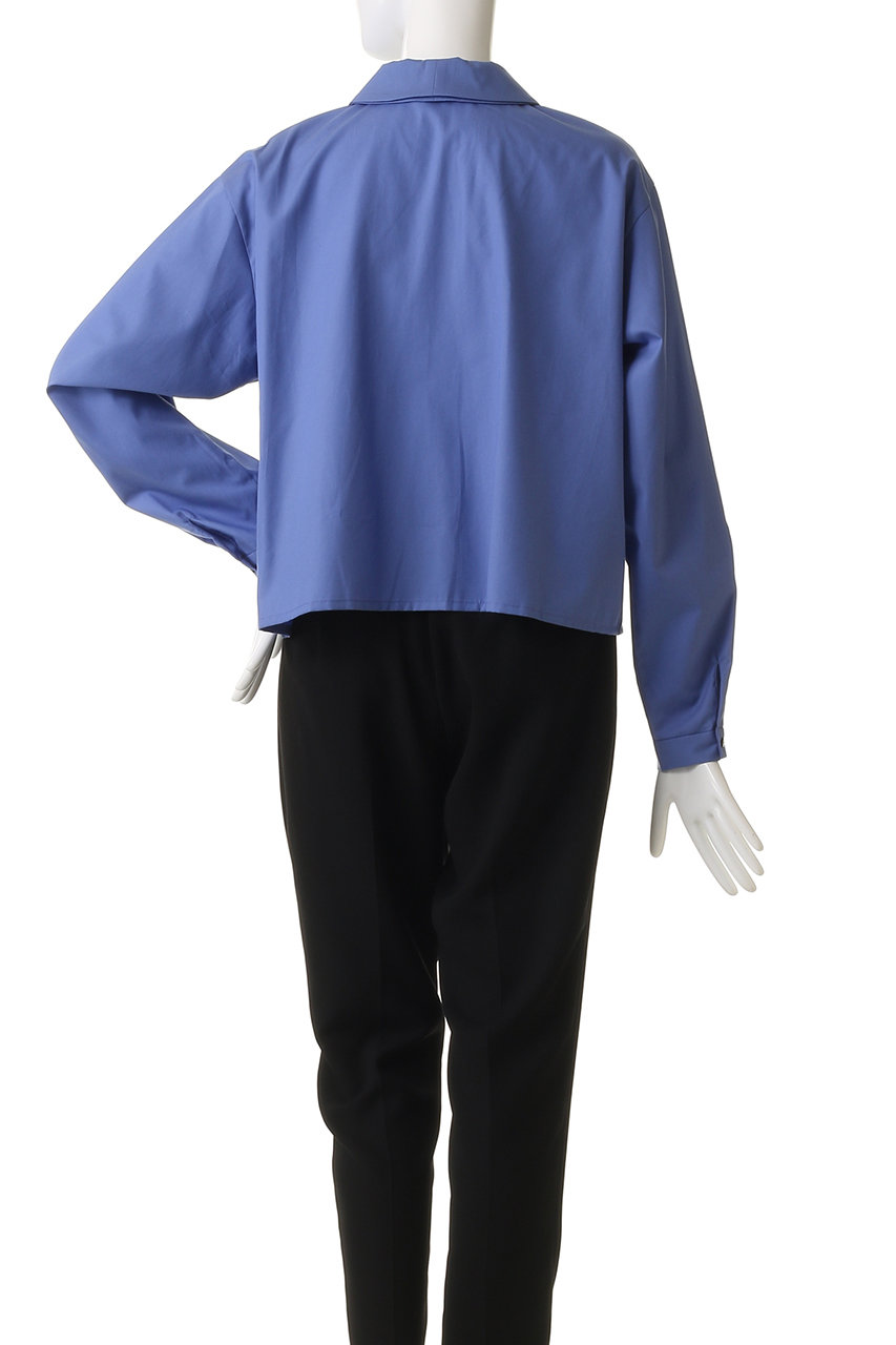 mizuiro ind(ミズイロインド)｜ダブルカラーシャツ/off white の通販