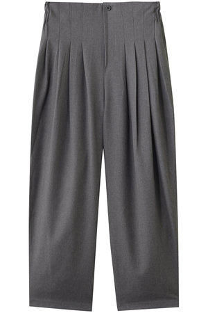 ミズイロインド/mizuiro indのhigh waist tuck PT パンツ(110600/110601)