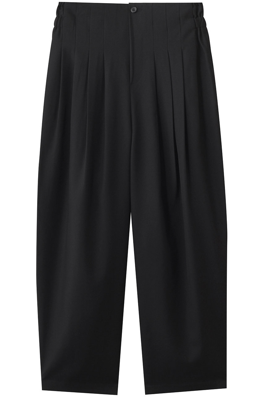 mizuiro ind high waist tuck PT パンツ (blackA, F) ミズイロインド ELLE SHOP mizuiro ind high waist tuck PT パンツ (blackA, F) ミズイロインド ELLE SHOP