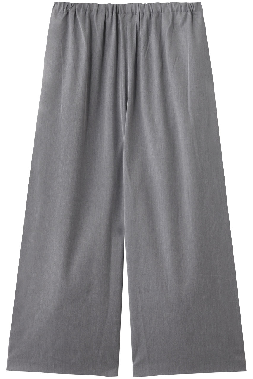 mizuiro ind T/R wide easy PT パンツ (grayA, F) ミズイロインド ELLE SHOP mizuiro ind T/R wide easy PT パンツ (grayA, F) ミズイロインド ELLE SHOP
