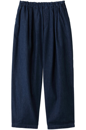 ミズイロインド/mizuiro indのdenim tucked wide pants パンツ(110600/110604)