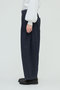 デニムタックワイドパンツ ミズイロインド/mizuiro ind