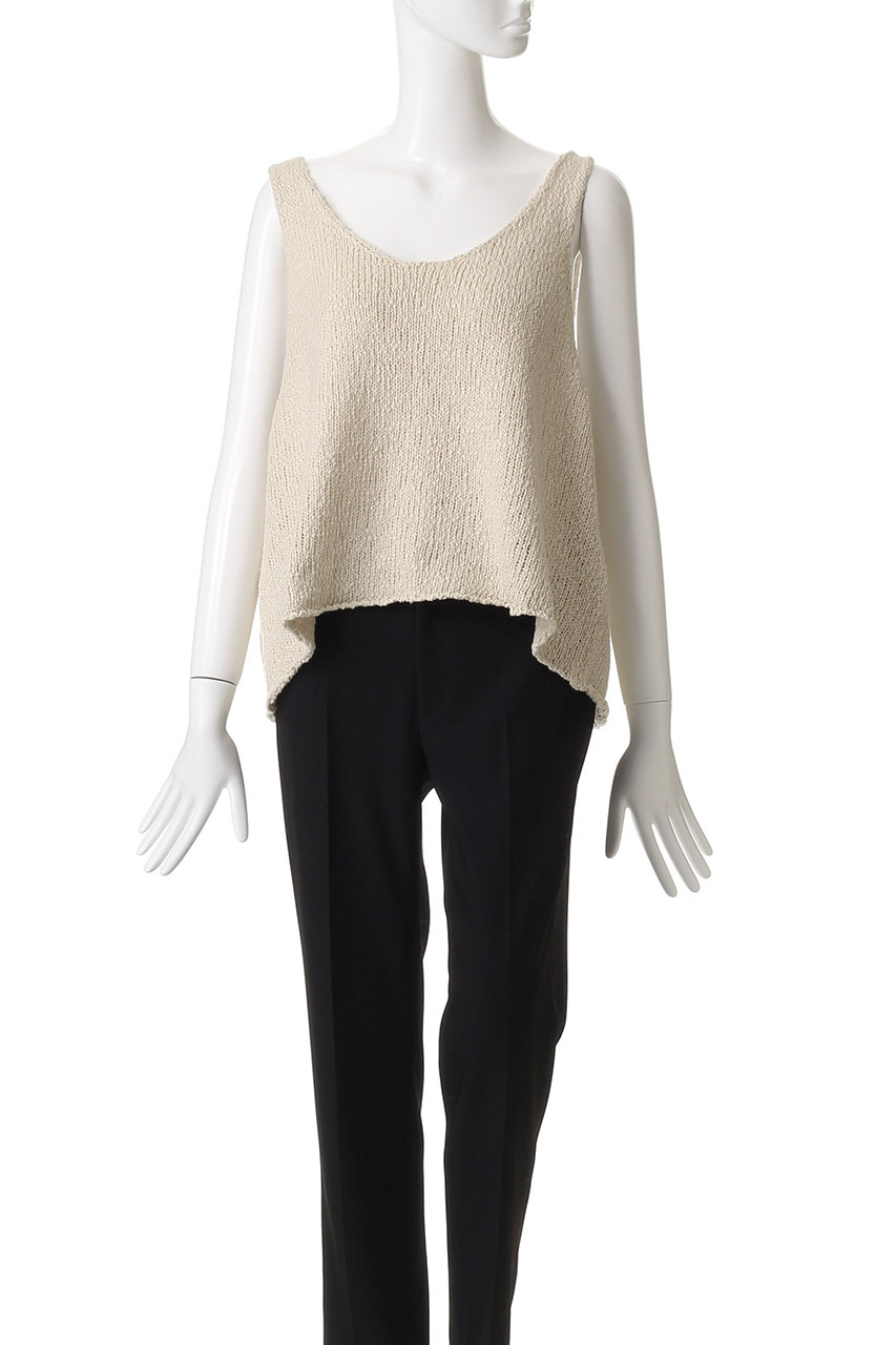 mizuiro ind(ミズイロインド)｜リリーヤーンベスト/ivory の通販