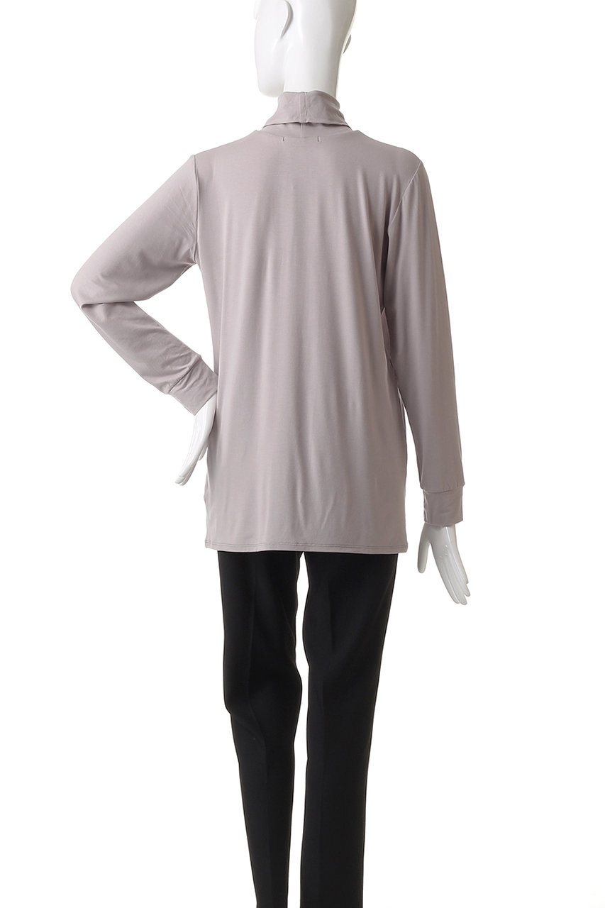 mizuiro ind(ミズイロインド)｜シャツカラーハイネックプルオーバー