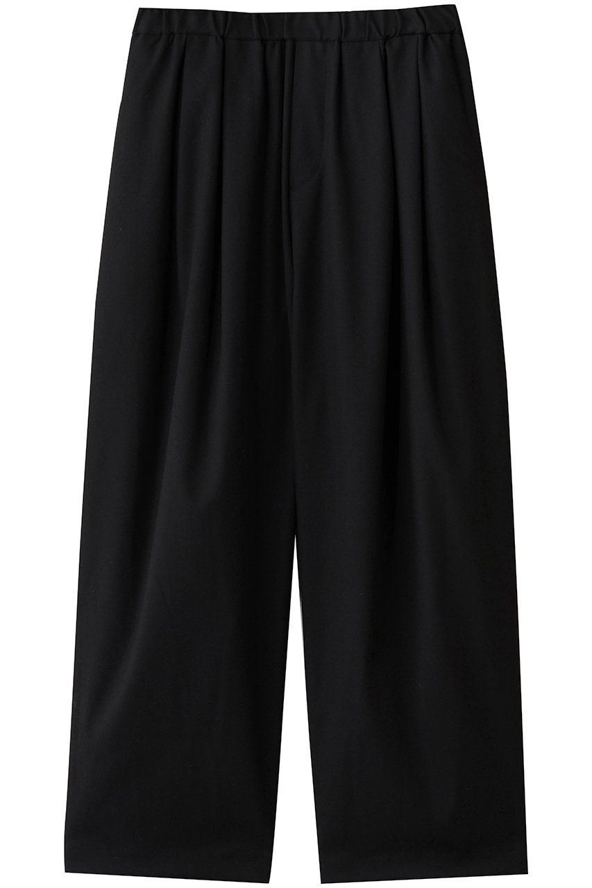 mizuiro ind wide tuck PT パンツ (blackB, F) ミズイロインド ELLE SHOP mizuiro ind wide tuck PT パンツ (blackB, F) ミズイロインド ELLE SHOP