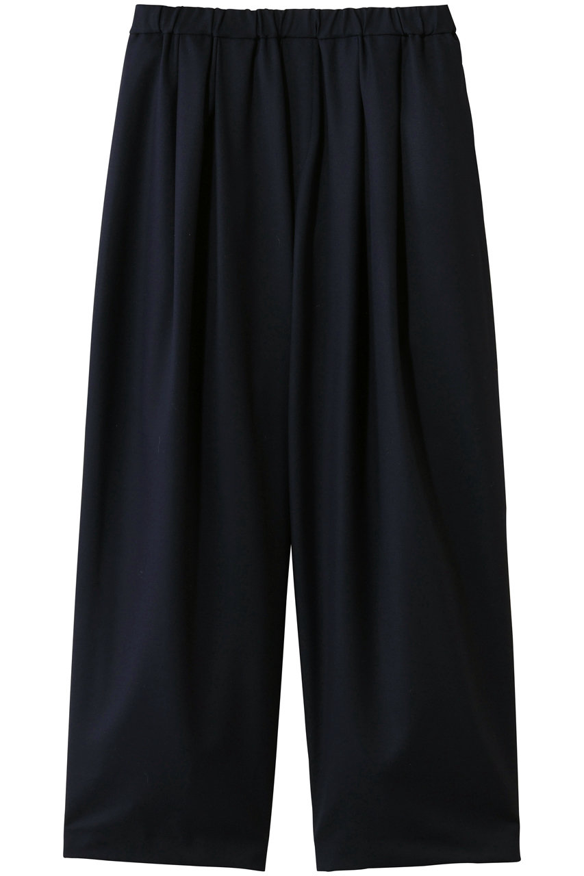 ミズイロインド/mizuiro indのワイドタックパンツ(navy/3-260082)