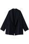 ダブルブレストシャツジャケット ミズイロインド/mizuiro ind navy