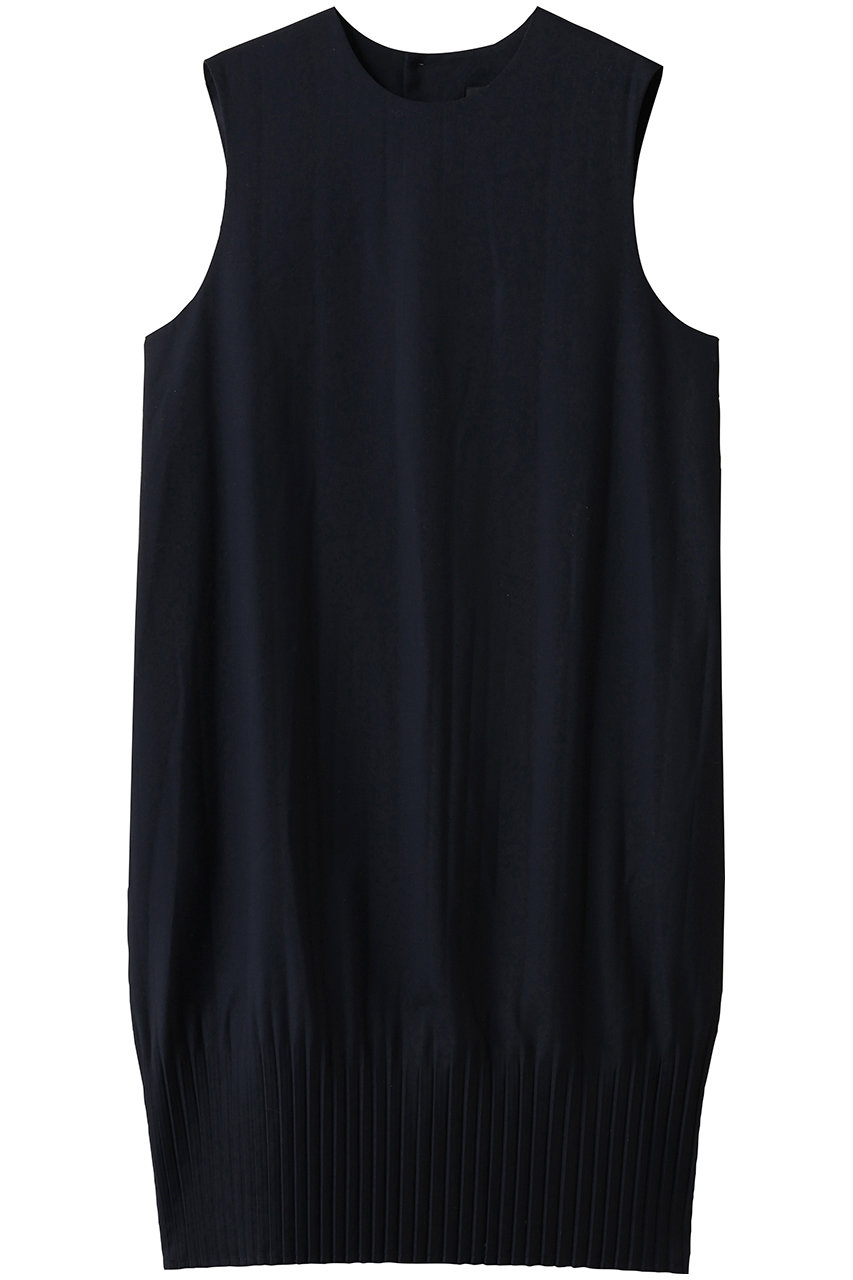 mizuiro ind pleats hem N.S OP ワンピース (navy, F) ミズイロインド ELLE SHOP mizuiro ind pleats hem N.S OP ワンピース (navy, F) ミズイロインド ELLE SHOP