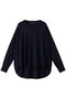 フロントシームコクーンプルオーバー ミズイロインド/mizuiro ind navy