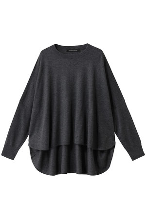 ミズイロインド/mizuiro indのfront seemed cocoon P/O プルオーバー(110300/110301)