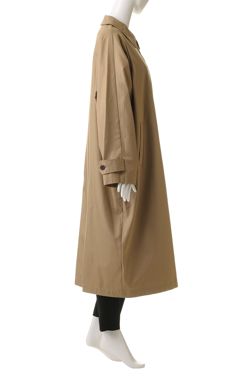 mizuiro ind(ミズイロインド)｜ステンカラーコート/beige の通販