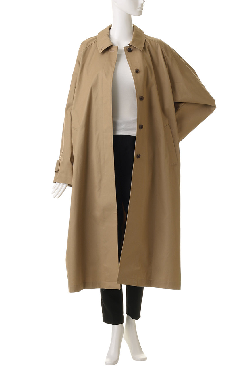 mizuiro ind(ミズイロインド)｜ステンカラーコート/beige の通販