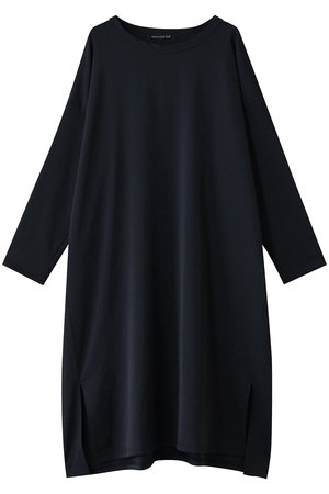 ミズイロインド/mizuiro indのcrew neck long OP ワンピース(110500/110503)